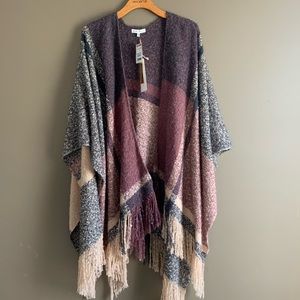 Purple Blanket Sweater
